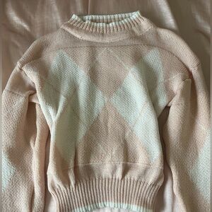 Chunky baby pink sweater